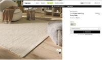KWADRATOWY PLECIONY NATURALNY DYWAN WEŁNIANY kremowy BENUTA PURE ROCCO WHITE 200x200 cm - obrazek 14