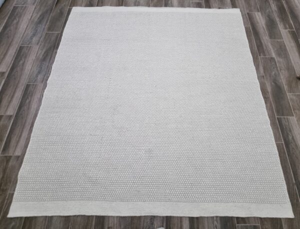 KWADRATOWY PLECIONY NATURALNY DYWAN WEŁNIANY kremowy BENUTA PURE ROCCO WHITE 200x200 cm - obrazek 13