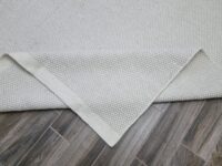 KWADRATOWY PLECIONY NATURALNY DYWAN WEŁNIANY kremowy BENUTA PURE ROCCO WHITE 200x200 cm - obrazek 12