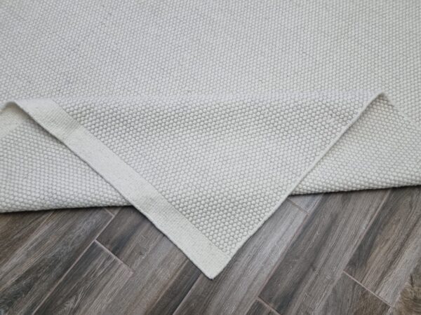 KWADRATOWY PLECIONY NATURALNY DYWAN WEŁNIANY kremowy BENUTA PURE ROCCO WHITE 200x200 cm - obrazek 12