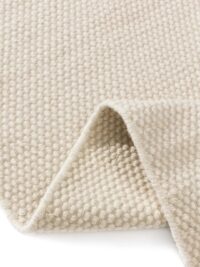 KWADRATOWY PLECIONY NATURALNY DYWAN WEŁNIANY kremowy BENUTA PURE ROCCO WHITE 200x200 cm - obrazek 2