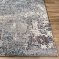 NOWOCZESNY ABSTRAKCYJNY DYWAN do salonu biura niebieski szary taupe SURYA ANKARA MIAMI 200x280 cm - obrazek 7
