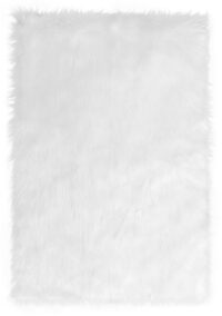 PUSZYSTY MIĘKKI DYWAN FLOKATI Z DŁUGIM WŁOSIEM shaggy biały HOME AFFAIRE VALERIA WHITE 150x240 cm - obrazek 7