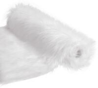 PUSZYSTY MIĘKKI DYWAN FLOKATI Z DŁUGIM WŁOSIEM shaggy biały HOME AFFAIRE VALERIA WHITE 150x240 cm - obrazek 2