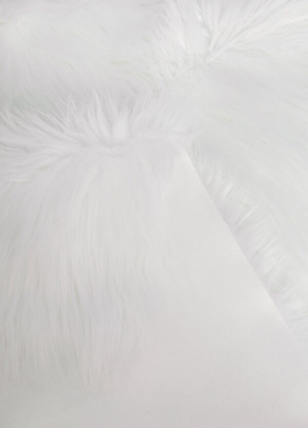 PUSZYSTY MIĘKKI DYWAN FLOKATI Z DŁUGIM WŁOSIEM shaggy biały HOME AFFAIRE VALERIA WHITE 150x240 cm - obrazek 10